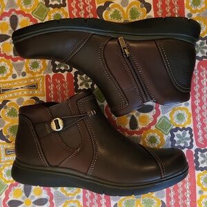 Clarks "Certina Joy" Ankle Boots
